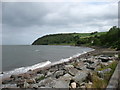 NH7967 : The shore at Cromarty by David Purchase