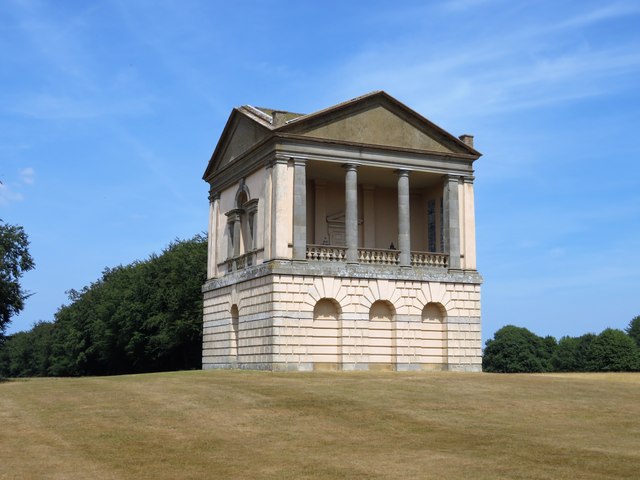 Water tower (reservoir) in the parkland of Houghton Hall