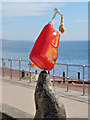 SX9472 : Bottle Nosed Dolphin - Recycled Art In the Landscape by David Dixon