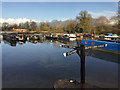 SP1870 : Winter moorings, Kingswood Junction, Stratford-upon-Avon Canal by Robin Stott