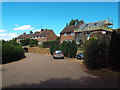 SP7568 : Houses at the end of Grange Lane, Pitsford by Malc McDonald