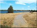 SP7669 : Path at Pitsford Water, Northamptonshire by Malc McDonald