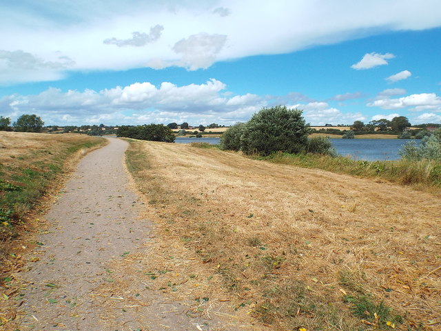 Path at Pitsford Water, Northamptonshire