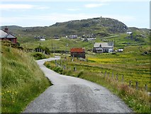  : The road to Gearrannan Blackhouse Village by David Gearing