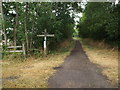 SP7578 : Green Lane Crossing, near Maidwell by Malc McDonald