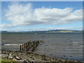 NH7854 : Remains of Jetty by Carron K