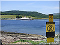 NS0274 : Ferry approaching Rhubodach (set of 2 images) by Thomas Nugent