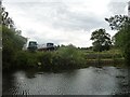 SE3467 : Narrowboats on the south bank of the River Ure by Christine Johnstone