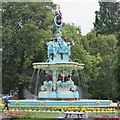 NT2473 : Refurbished Ross Fountain, Princes Street Gardens by Jim Barton