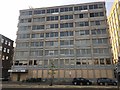 SZ0991 : Boarded-up office block in Bournemouth by Jonathan Hutchins