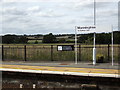 TM0932 : Manningtree Railway Station sign by Geographer