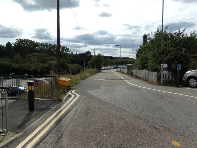 Entrance to the Railway Station Car Park