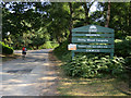 SU3306 : Denny Wood camp site entrance by Hugh Venables