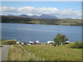 NG9994 : Down  the  hill  to  Badluarach  jetty by Martin Dawes