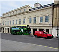 ST7564 : Air Decker double-decker bus and Royal Mail van, Dorchester Street, Bath by Jaggery