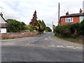 TL8729 : Bures Road, White Colne by Geographer