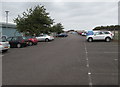 SO8921 : Gloucestershire Airport car park, Staverton by Jaggery