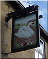 SD7628 : Sign for the Swan, Accrington by JThomas