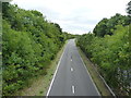 SP2682 : A45 dual carriageway eastbound by Richard Law