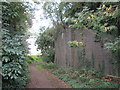 TL9290 : Dismantled  bridge  on  dismantled  railway  line by Martin Dawes