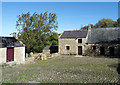 NZ0762 : Cobbled yard at Cherryburn by Trevor Littlewood