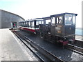 SH6054 : Diesel Train at Snowdon Summit Station (1) by David Hillas