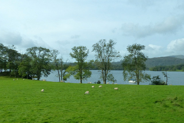 Looking across Windermere