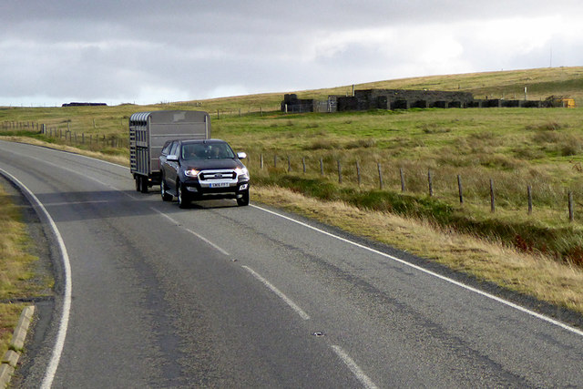 A968 near Booth of Toft