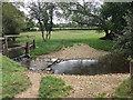 SP1766 : Tapster Brook in Preston Fields, below North Rookery Farm by Robin Stott