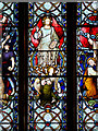 SD8010 : Bury Parish Church - Stained Glass Window Detail by David Dixon