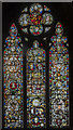 SK7519 : Medieval glass window, St Mary's church, Melton Mowbray by Julian P Guffogg