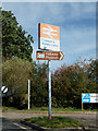 TL8928 : Chappel & Wakes Colne Railway Station signs by Geographer