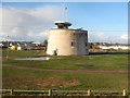 TM1312 : Jaywick: Martello Tower C by Nigel Cox