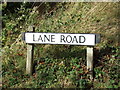 TL8828 : Lane Road sign by Geographer