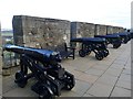 NS7994 : Cannons of the Grand Battery at Stirling Castle by Graham Hogg