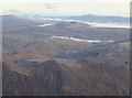 NC2428 : Quinag and Loch na Gainmhich by Anne Burgess