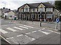 SS6697 : Zebra crossings to the Dukes Arms, Morriston, Swansea by Jaggery