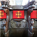 TF6119 : King's Lynn Minster: Black Prince misericord by John Sutton