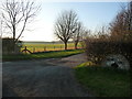 NZ4808 : Entrance to Windy Hill Farm, off Holme Lane by Christine Johnstone