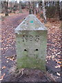 SJ2485 : Thurstaston Recreation Ground Boundary Stone #5 by John S Turner