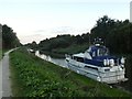 SK9373 : Fossdyke canal and towpath at Burton Waters by David Smith