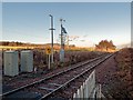 NH5963 : CCTV Monitor on Foulis Level Crossing by valenta