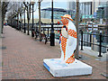 SJ8097 : Walking with the Snowman #3, Three French Hens by David Dixon