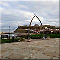 NZ8911 : Whalebone Arch by Gerald England