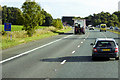 NY4258 : Southbound M6 near Linstock by David Dixon