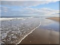 NU0546 : Christmas morning on Cheswick Sands by James T M Towill