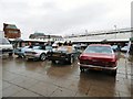 SJ9494 : Classic Cars on Hyde Civic Square by Gerald England