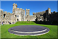 SH4762 : The Investiture Dais in Caernarfon Castle by Jeff Buck