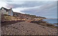 NH6749 : The last house on the shoreline at Kilmuir by valenta