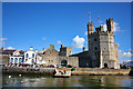 SH4762 : Caernarfon Castle from the 'Queen of the Sea' by Jeff Buck